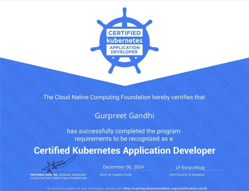 CKAD Certification